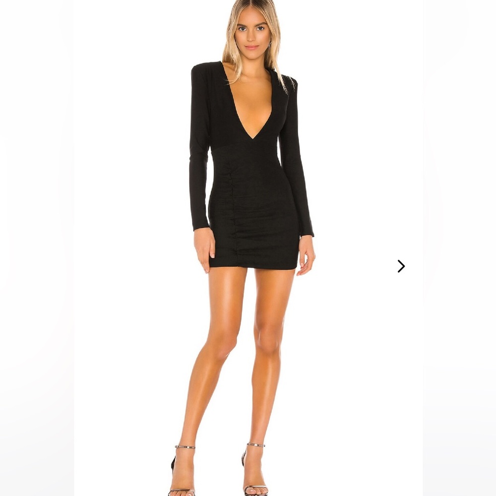 Lovers + Friends Shanna Mini Dress in Black
